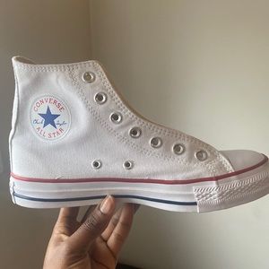 White only worn once all Star converse